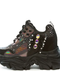 Anthony Wang Watermelon-02 Hidden Heel Sneakers - Pewter 12 Anthony Wang Watermelon-02 Hidden Heel Sneakers - Pewter