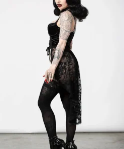 Plus Sizes Killstar Be Veiled Lace Basque 20 Plus Sizes Killstar Be Veiled Lace Basque