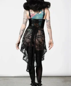 Plus Sizes Killstar Be Veiled Lace Basque 24 Plus Sizes Killstar Be Veiled Lace Basque