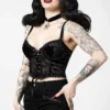 Plus Sizes Killstar Be Veiled Lace Basque 1 Plus Sizes Killstar Be Veiled Lace Basque