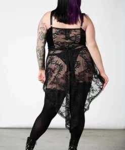 Plus Sizes Killstar Be Veiled Lace Basque 27 Plus Sizes Killstar Be Veiled Lace Basque