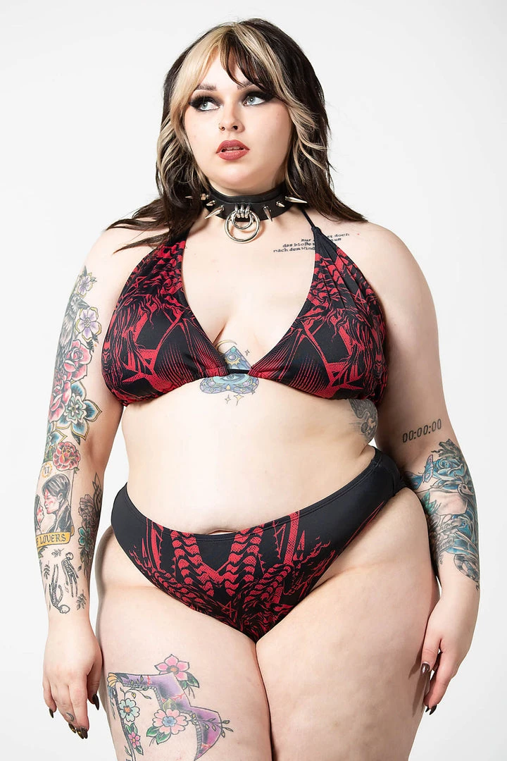 Ladies Killstar Beast Babe 2-Piece Swimsuit 10 Ladies Killstar Beast Babe 2-Piece Swimsuit