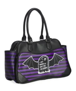 Banned Apparel New Arrivals Banned I Just Want To Give You The Creeps Bag