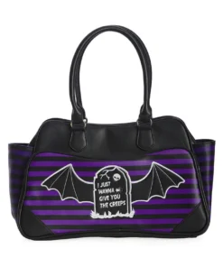 Banned Apparel New Arrivals Banned I Just Want To Give You The Creeps Bag