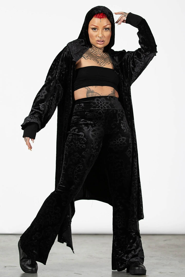 Ladies Killstar Blasphemia Longline Cardigan 3 Ladies Killstar Blasphemia Longline Cardigan