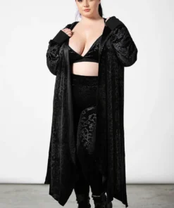 Ladies Killstar Blasphemia Longline Cardigan 10 Ladies Killstar Blasphemia Longline Cardigan