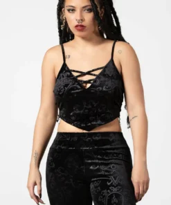 Killstar Blasphemia Strappy Top Ladies