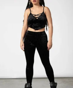 Killstar Blasphemia Strappy Top Ladies