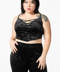 Killstar Blasphemia Strappy Top Ladies