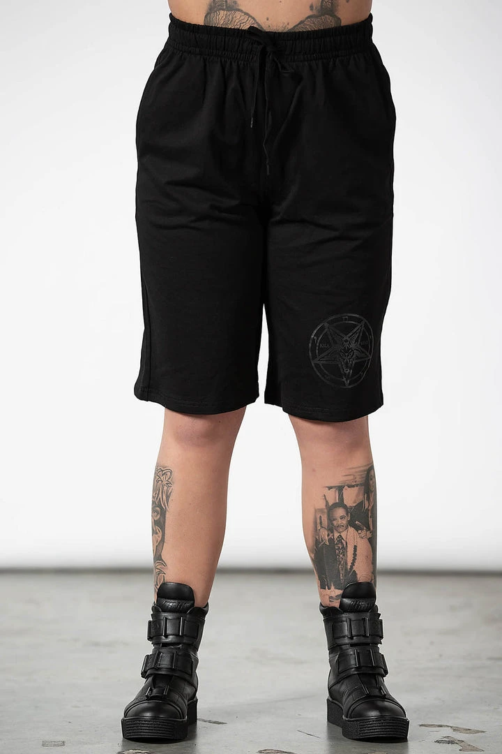 Ladies Killstar Breaking Point Longline Shorts 5 Ladies Killstar Breaking Point Longline Shorts