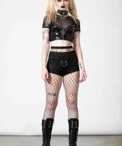 Ladies Killstar Britta Corset Top