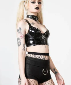Ladies Killstar Britta Corset Top