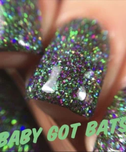 Radioactive Unicorn Baby Got Bats Nail Polish