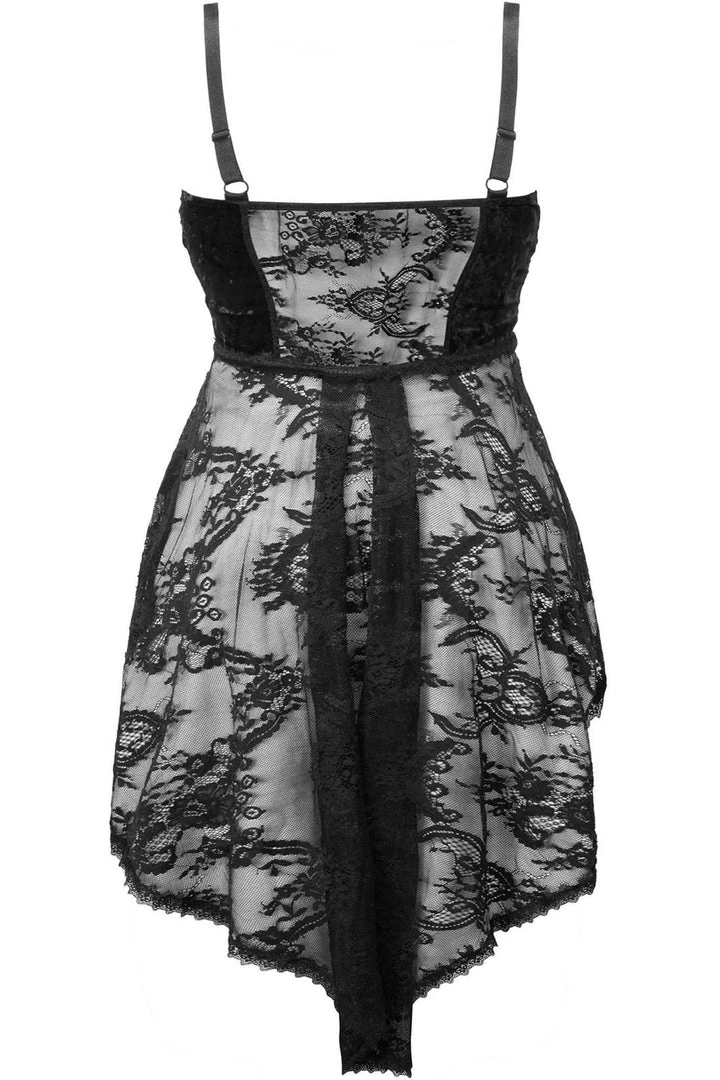 Plus Sizes Killstar Be Veiled Lace Basque 16 Plus Sizes Killstar Be Veiled Lace Basque