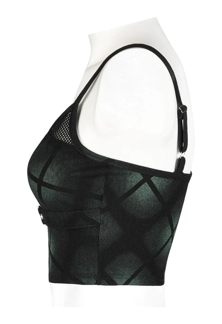 Punk Rave Beating Heart Crop Top - Green New Arrivals 7 Punk Rave Beating Heart Crop Top - Green New Arrivals