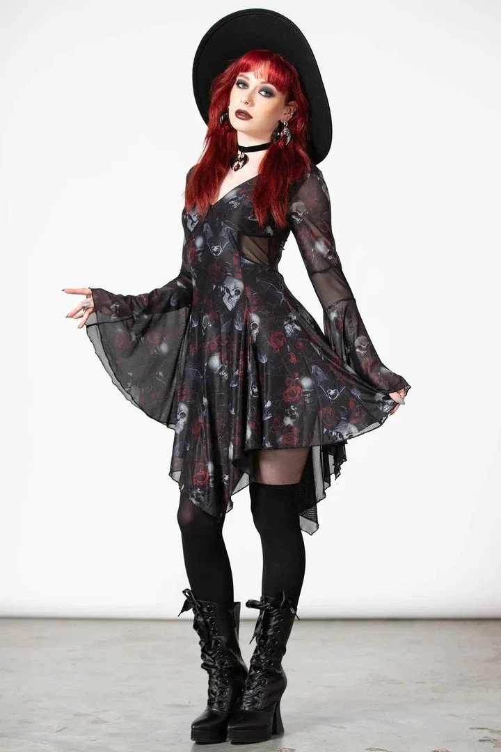 Killstar Bellflora Mesh Dress New Arrivals 3 Killstar Bellflora Mesh Dress New Arrivals