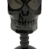 Gothic Gifts Black Skull Wine Glass 2 Gothic Gifts Black Skull Wine Glass