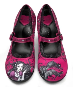 Hot Chocolate Design Chocolaticas Mid Heels Carmilla Women's Mary Jane Pump Ladies