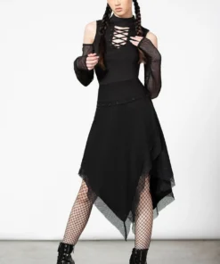 Killstar Catryna Asymmetric Skirt