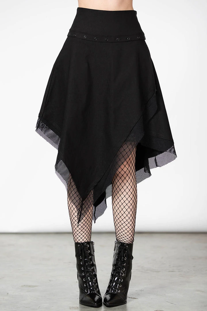 Killstar Catryna Asymmetric Skirt 6 Killstar Catryna Asymmetric Skirt