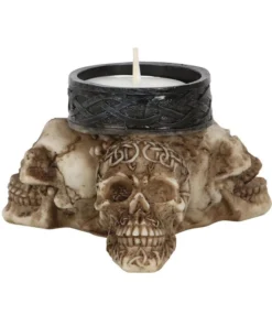 Gothic Gifts 3 Skull Tealight Holder