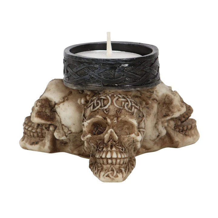 Gothic Gifts 3 Skull Tealight Holder 3 Gothic Gifts 3 Skull Tealight Holder