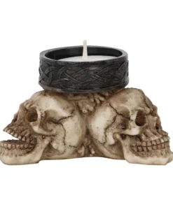 Gothic Gifts 3 Skull Tealight Holder