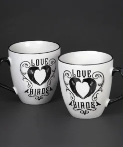 Alchemy Gothic Love Birds Couples Mugs