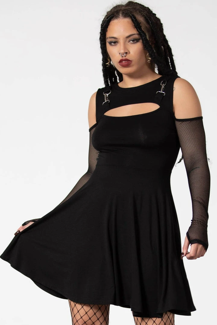 Killstar Corin Long Sleeve Dress 4 Killstar Corin Long Sleeve Dress