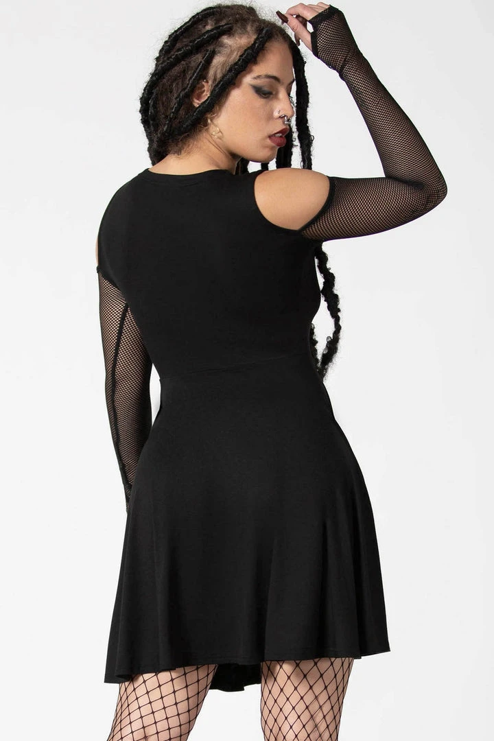 Killstar Corin Long Sleeve Dress 5 Killstar Corin Long Sleeve Dress
