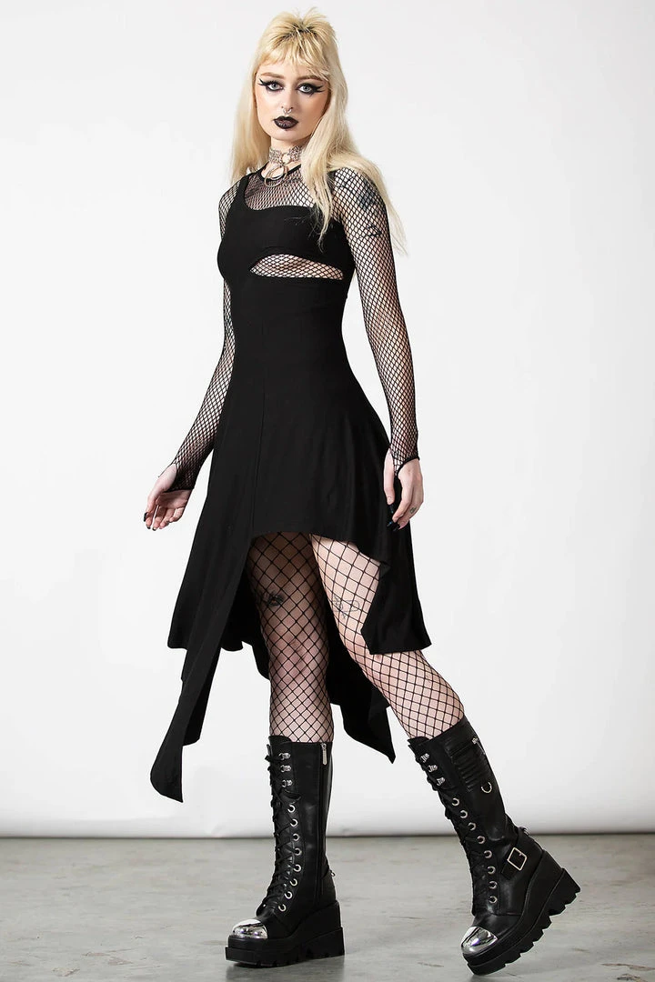 Killstar Corvia Asymmetric Dress 10 Killstar Corvia Asymmetric Dress