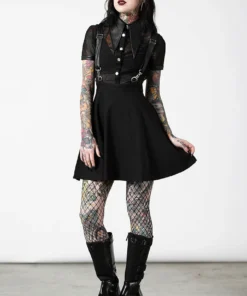 Killstar Cosmic Katy Suspender Dress Ladies