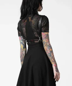 Killstar Cosmic Katy Suspender Dress Ladies 7 Killstar Cosmic Katy Suspender Dress Ladies