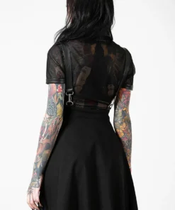 Killstar Cosmic Katy Suspender Dress Ladies 9 Killstar Cosmic Katy Suspender Dress Ladies
