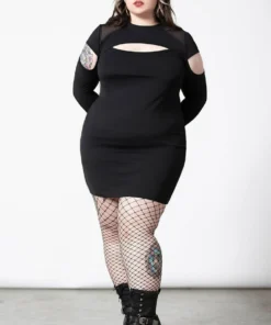 Ladies Killstar Cosmic Shift Long Sleeve Dress 16 Ladies Killstar Cosmic Shift Long Sleeve Dress