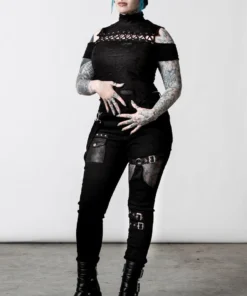 Killstar Crash Curse Crop Top Ladies