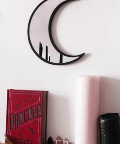 Killstar Crescent Wall Mirror Homeware