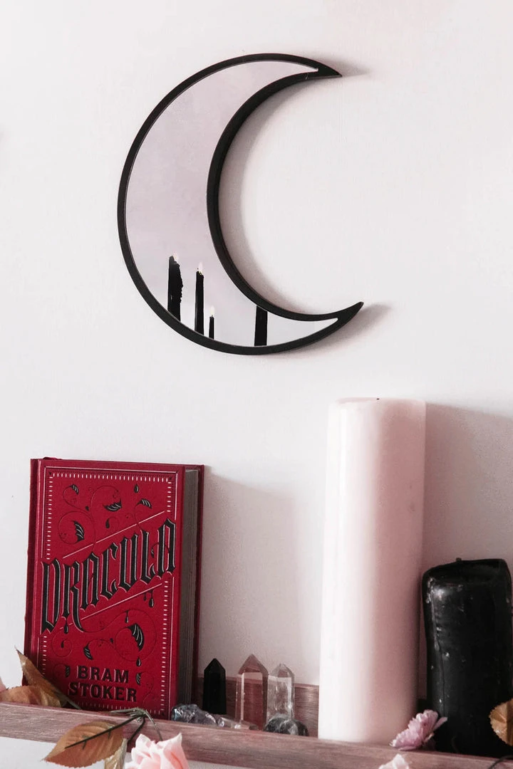 Killstar Crescent Wall Mirror Homeware 3 Killstar Crescent Wall Mirror Homeware