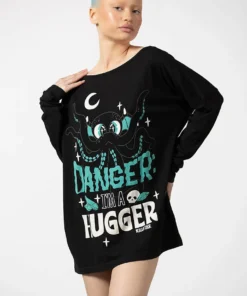 Killstar Cthulhu Long Sleeve Top Ladies