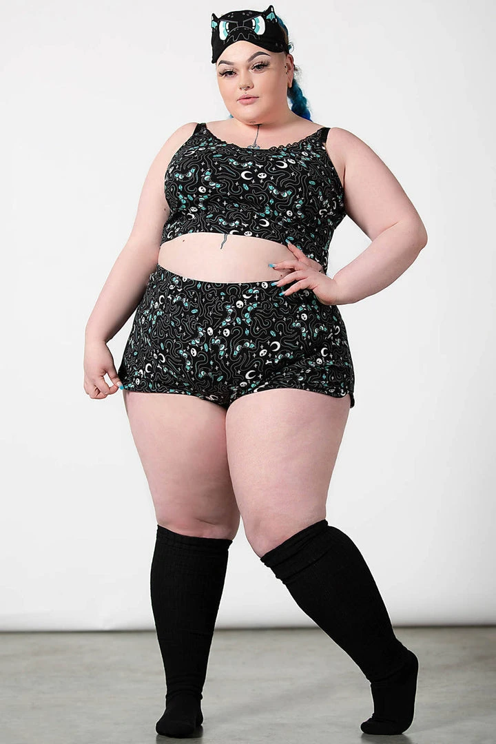 Ladies Killstar Cthulhu Shorts 6 Ladies Killstar Cthulhu Shorts