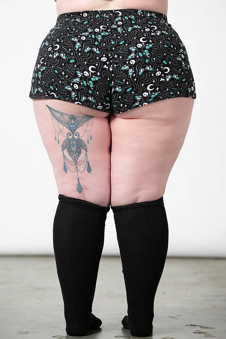 Ladies Killstar Cthulhu Shorts 8 Ladies Killstar Cthulhu Shorts