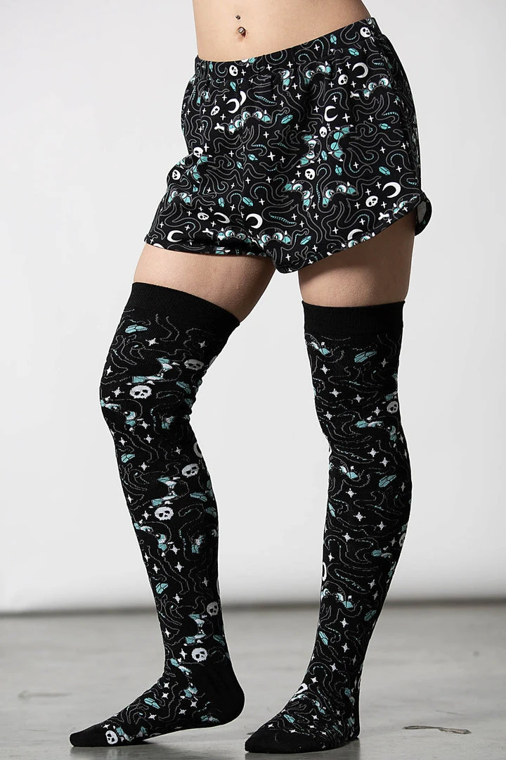 Ladies Killstar Cthulhu Shorts 4 Ladies Killstar Cthulhu Shorts