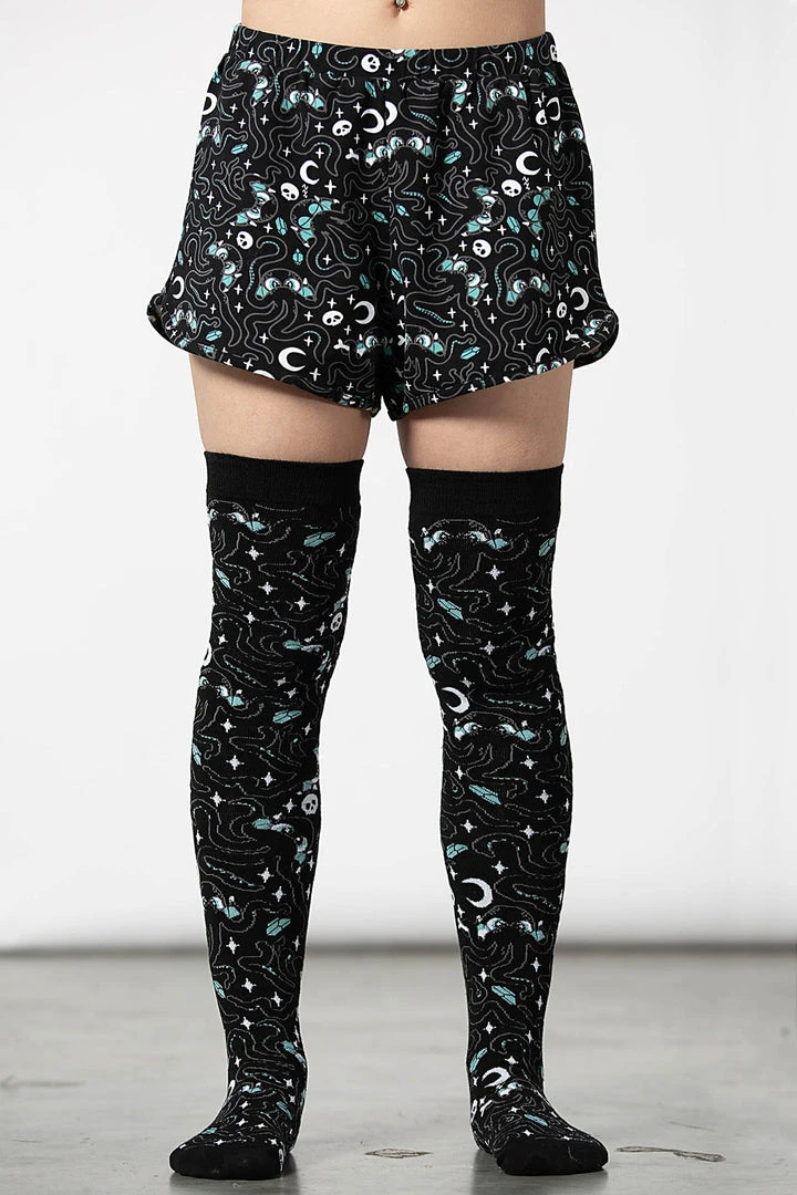 Ladies Killstar Cthulhu Shorts 5 Ladies Killstar Cthulhu Shorts