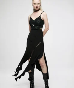 Punk Rave Lucinda Skirt - Black 18 Punk Rave Lucinda Skirt - Black