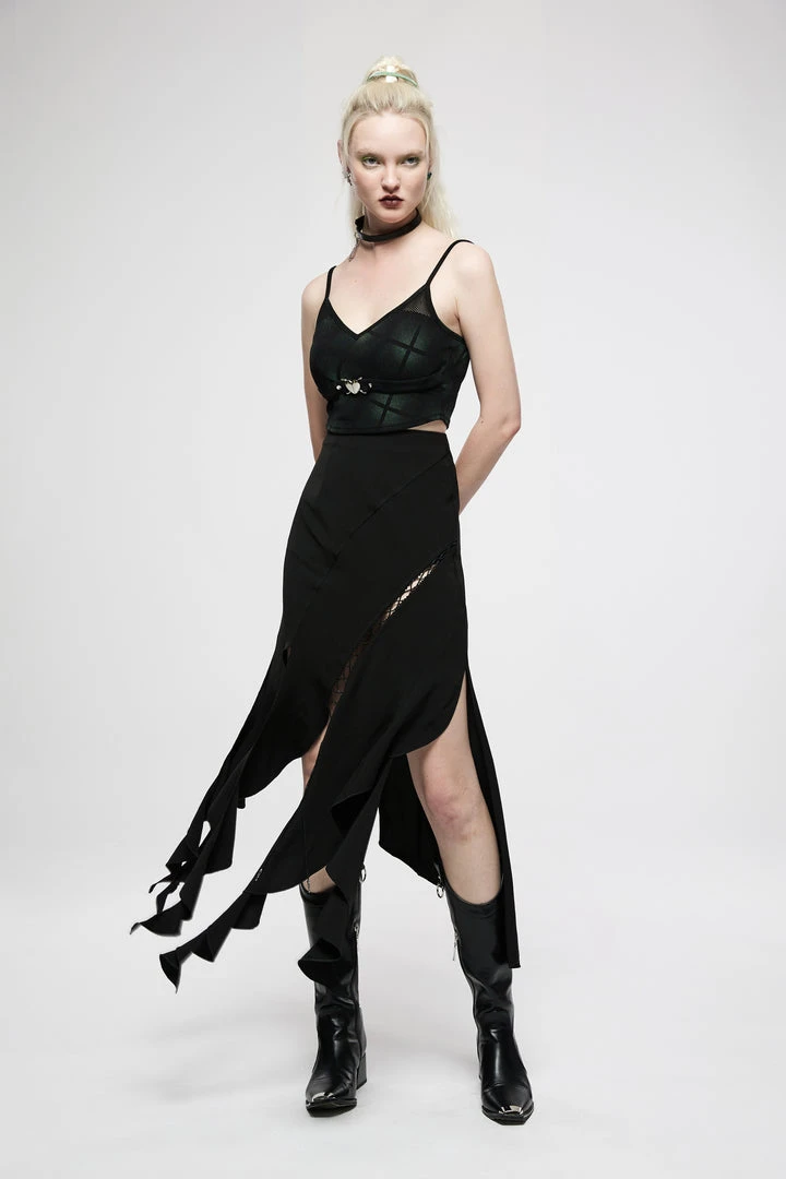 Punk Rave Lucinda Skirt - Black 6 Punk Rave Lucinda Skirt - Black