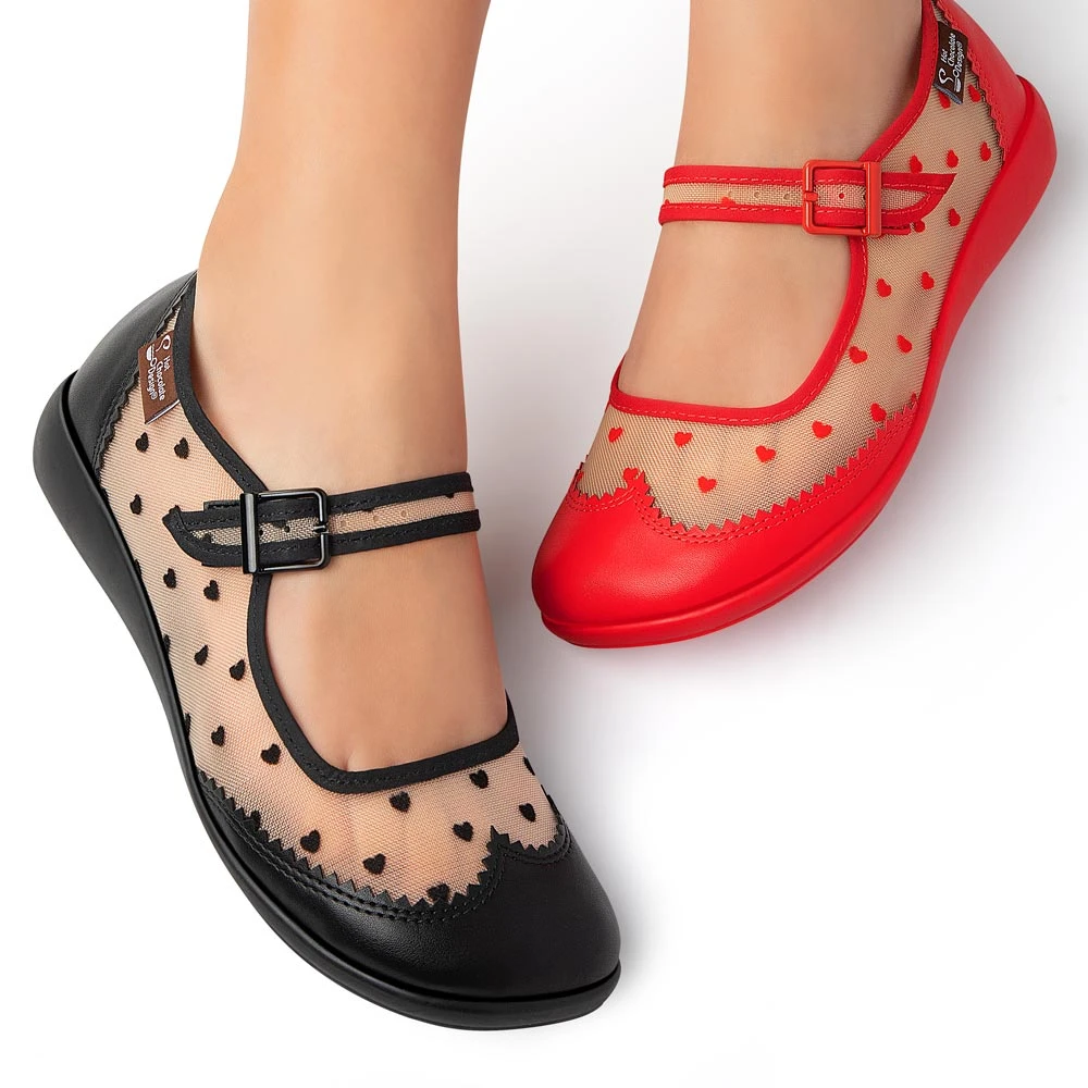 Hot Chocolate Design Chocolaticas Havana Heart Women's Mary Jane Flat 6 Hot Chocolate Design Chocolaticas Havana Heart Women's Mary Jane Flat