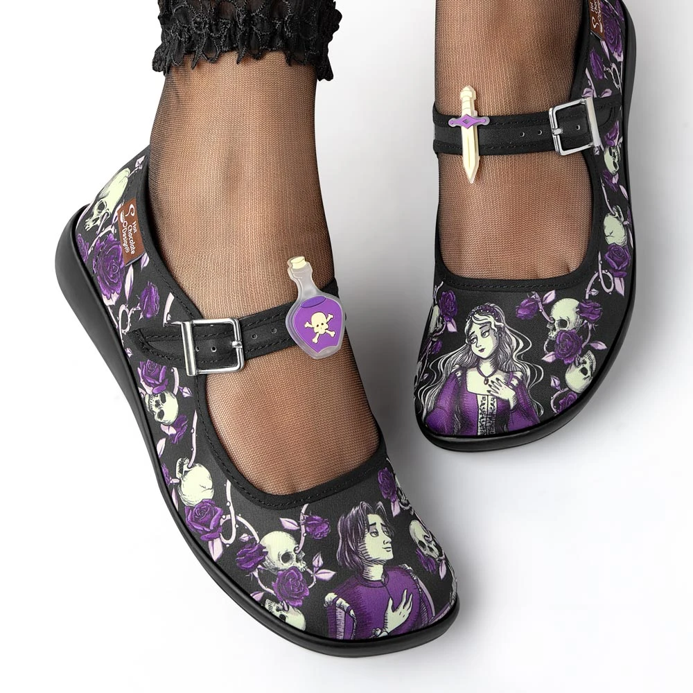 Ladies Hot Chocolate Design Chocolaticas Romeo And Juliet Women's Mary Jane Flat 6 Ladies Hot Chocolate Design Chocolaticas Romeo And Juliet Women's Mary Jane Flat