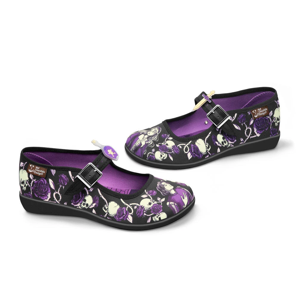 Ladies Hot Chocolate Design Chocolaticas Romeo And Juliet Women's Mary Jane Flat 4 Ladies Hot Chocolate Design Chocolaticas Romeo And Juliet Women's Mary Jane Flat
