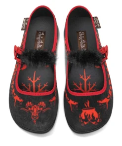 Ladies Hot Chocolate Design Chocolaticas Salem 2 Women's Mary Jane Flat