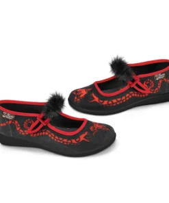 Ladies Hot Chocolate Design Chocolaticas Salem 2 Women's Mary Jane Flat